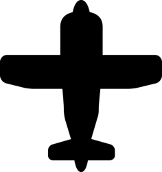 Old Plane Editable Svg Line Art, Free Vectors File